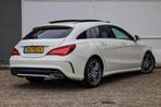Mercedes-Benz CLA-klasse Shooting Brake 200 156pk AUT | Pano, 730 kg, Gebruikt, Leder en Stof, Wit