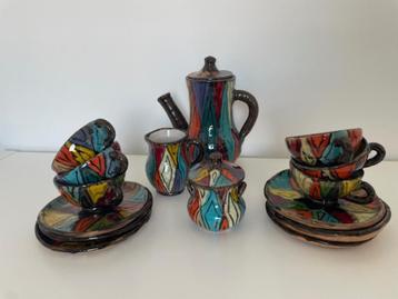 vintage koffie servies beschikbaar voor biedingen
