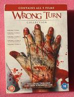 Wrong Turn 1 tot 5 (UK import) 5 dvd box, Cd's en Dvd's, Dvd's | Horror, Boxset, Zo goed als nieuw, Ophalen, Vanaf 16 jaar