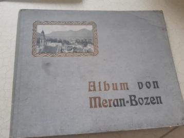 antiek boek uit 1913 Meran Bozen
