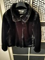 Mango faux fur jas, Mango, Zwart, Nieuw, Ophalen of Verzenden