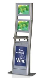 PresTop PC Kiosk / Zuil – Model D-317-DUO-KB / Onderdelen, Ophalen, Gebruikt