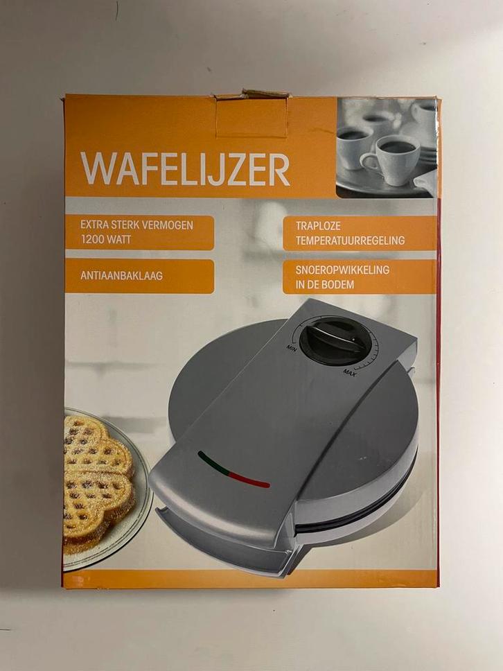 Wafelijzer, Witgoed en Apparatuur, Wafelijzers, Gebruikt, Ophalen of Verzenden