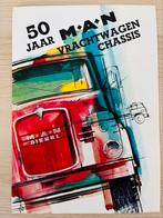 1966 M-A-N 50 jaar vrachtwagen chassis vrachtwagenfolder, Verzenden, Gelezen, Overige merken