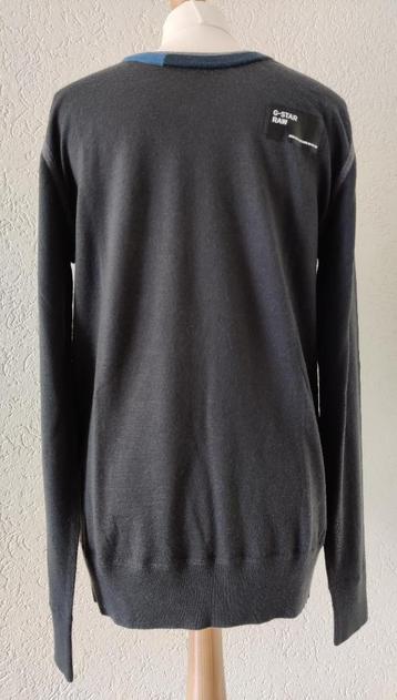 G-Star Raw trui donkergrijs maat XL beschikbaar voor biedingen