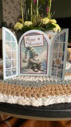 Zelfgemaakte kerstkaart met enveloppe, Hobby en Vrije tijd, Kaarten | Zelfgemaakt, Ophalen of Verzenden, Nieuw, Kerst