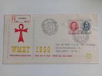 1e Dag envelop Volksgezondheid E44, Postzegels en Munten, Postzegels | Eerstedagenveloppen, Ophalen of Verzenden, Beschreven, Nederland