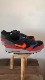 Nike air max 1 Black hyper Crimson maat 44, Zwart, Nike, Nieuw, Ophalen of Verzenden
