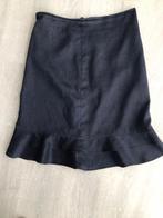 Linnen rok. Mt. 42, H&M, Blauw, Maat 42/44 (L), Ophalen of Verzenden