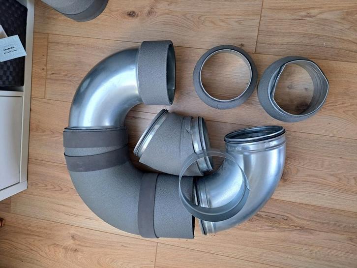 Restanten thermoduct, Doe-het-zelf en Verbouw, Ventilatie en Afzuiging, Zo goed als nieuw, Afzuiger, Ophalen of Verzenden