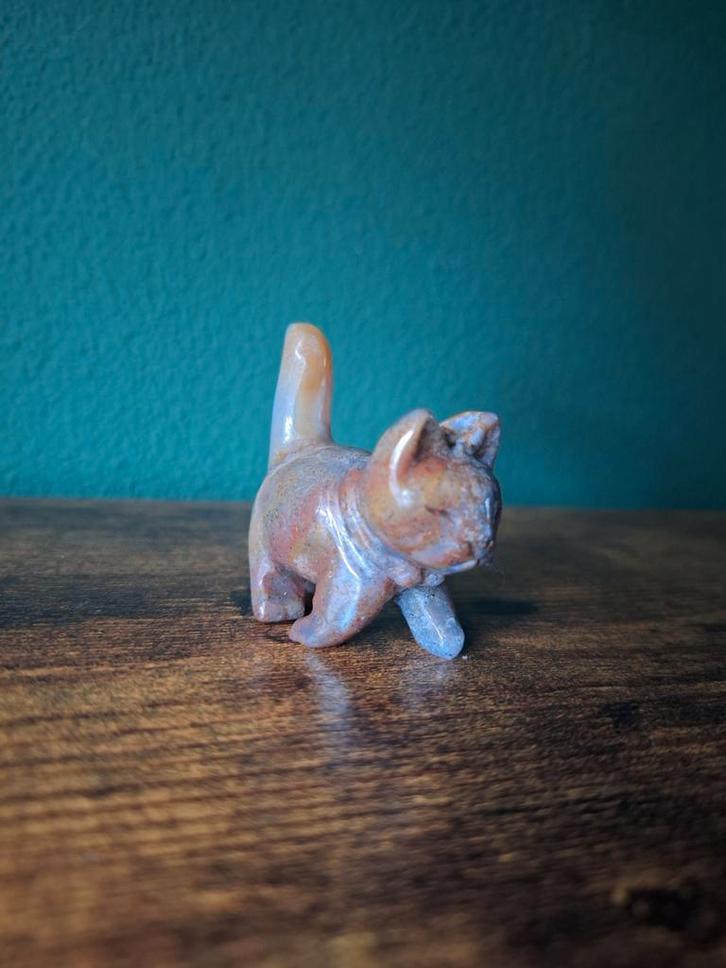 Kat oceaan jaspis, Verzamelen, Mineralen en Fossielen, Verzenden