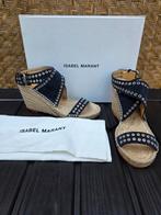 Isabel Marant sandalen Iriane wedge maat 36, Isabel Marant, Zwart, Nieuw, Sandalen of Muiltjes