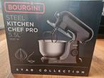 Bourgini Steel Kitchen Chef Pro, 4 liter of meer, Ophalen, Nieuw