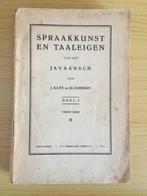 Spraakkunst en taaleigen van het Javaans, Boeken, Ophalen of Verzenden, Gelezen, J. Kats, M. Koesrin