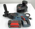 Bosch Blauw GBH 36 V-LI  Accuboorhamer met 2 accu's en lader, Ophalen of Verzenden, Gebruikt, Boor- en/of Breekhamer