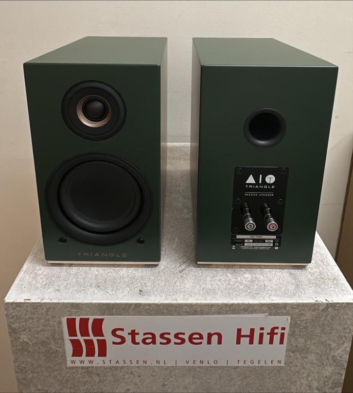 Triangle AIO Twin webshopretour, Audio, Tv en Foto, Luidsprekers, Zo goed als nieuw, Front, Rear of Stereo speakers, Overige merken
