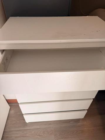 Witte IKEA Malm kast - afbeelding 5