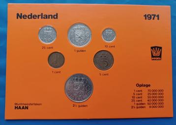 Jaarset Nederland 1971 - Juliana UNC    beschikbaar voor biedingen