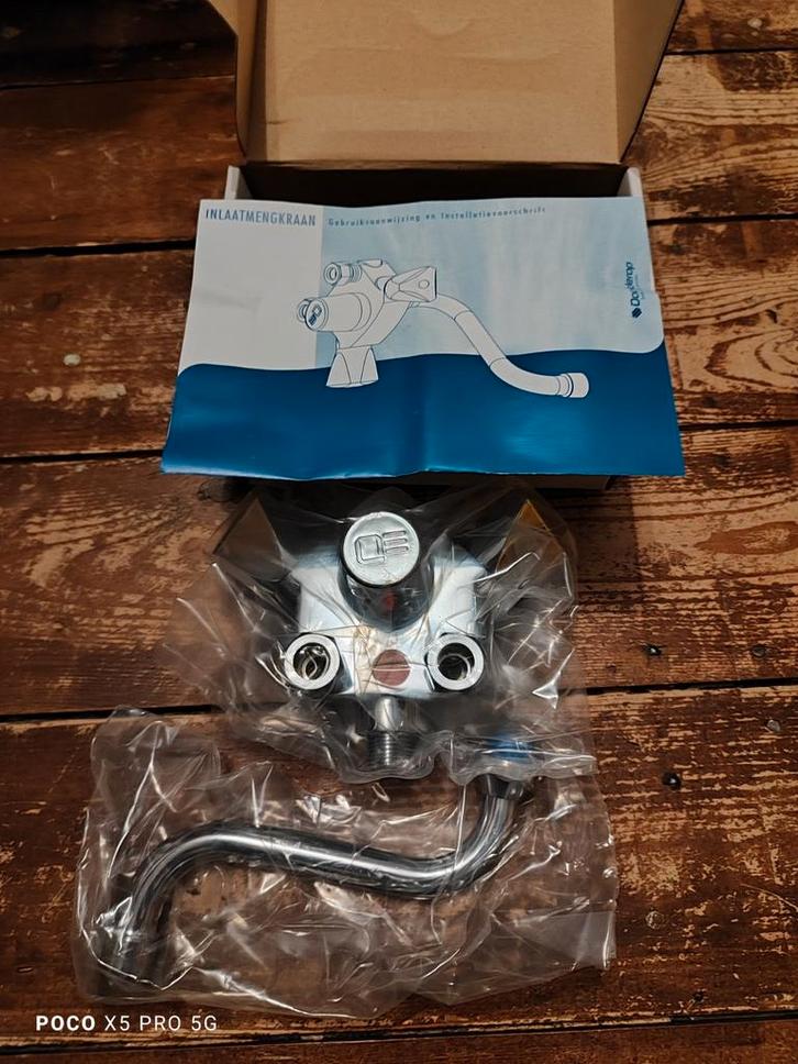 Daalderop inlaat mengkraan nieuw! Meerdere beschikbaar, Doe-het-zelf en Verbouw, Sanitair, Ophalen of Verzenden