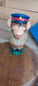 Oude vintage spaarpot, Ophalen, Gebruikt, Metaal of Blik, Overige thema's