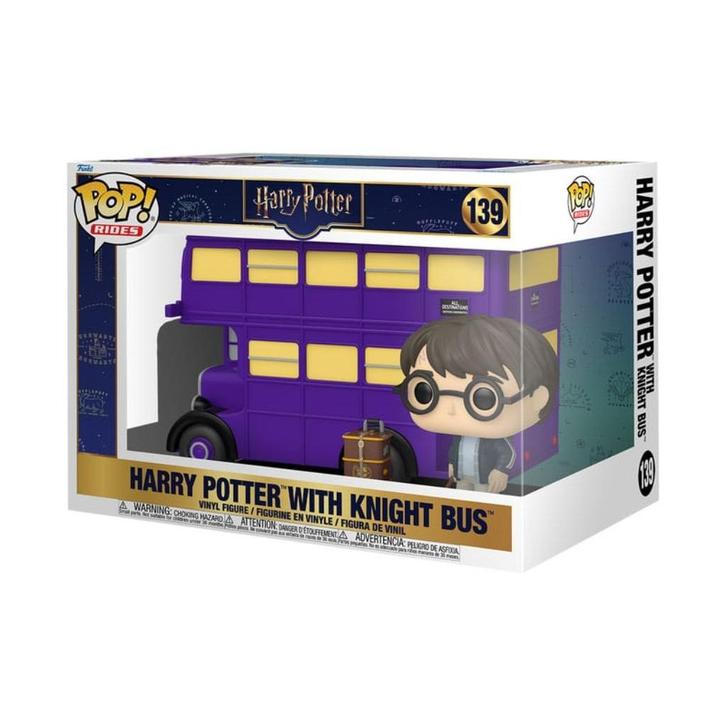 Harry Potter POP! Rides Deluxe Vinyl Figure Knight Bus 15 cm, Verzamelen, Harry Potter, Nieuw, Actiefiguurtje, Ophalen of Verzenden