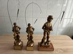 3 vissers beelden, Antiek en Kunst, Ophalen