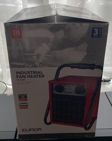 Eurom EK3201 fan heater kachel 3000 watt 90m3 beschikbaar voor biedingen