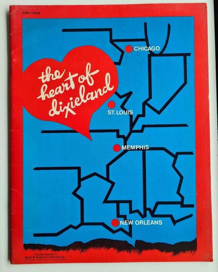 "The Heart of Dixieland", Muziek en Instrumenten, Bladmuziek, Zo goed als nieuw, Thema, Country en Western, Ophalen of Verzenden