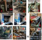 draaibank, frees, schaaf machine, gereedschap, Ophalen, Gebruikt