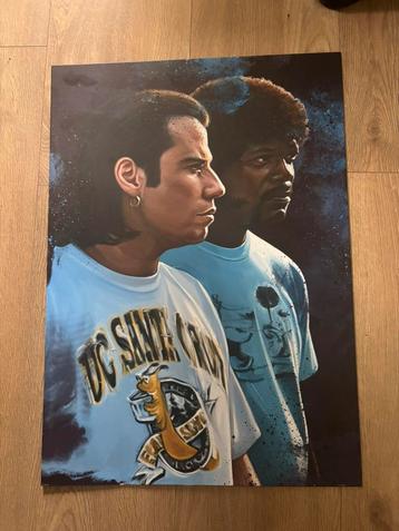 Displate pulp fiction metalen print 67,5 x 48 cm beschikbaar voor biedingen