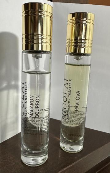 Parfum Nicolai - Macaron Bourbon e/o Pavlova decant sample beschikbaar voor biedingen