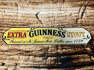 Wandbord gietijzer Guinness. beschikbaar voor biedingen