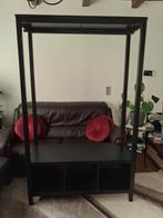 Ikea Hemnes Open Kledingkast - Zwartbruin, Huis en Inrichting, Ophalen, Zo goed als nieuw, Hemnes