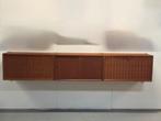 Poul Cadovius by Royal System vintage modulair wandsysteem, Huis en Inrichting, Kasten | Wandmeubels, Gebruikt, Met deur(en), Teakhout