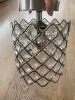 Mooie vintage plafondlamp met diamanten, Huis en Inrichting, Lampen | Hanglampen, Ophalen of Verzenden, Zo goed als nieuw, Minder dan 50 cm