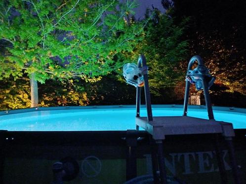 Intex zwembad Ultra XTR frame rond 549 cm, Tuin en Terras, Zwembaden, Gebruikt, Opzetzwembad, 120 cm of meer, 400 cm of meer, 300 cm of meer