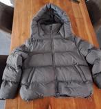 Grijze gewatteerde jas met capuchon, Ophalen of Verzenden, Zo goed als nieuw, Maat 46/48 (XL) of groter, Grijs
