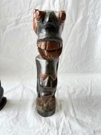 Houten beeld, Ophalen