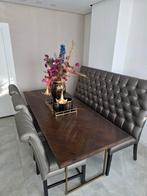 Eetbank (rofra home)+eetstoelen, Ophalen, Zo goed als nieuw, Hotel chic, Minder dan 4 stoelen