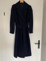 Voluminous Belted Wool Coat Dark Blue L, Kleding | Dames, Jassen | Winter, Blauw, Maat 42/44 (L), & Other Stories, Ophalen of Verzenden