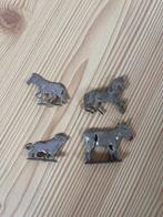 Tin miniatuur dieren 4 stuks, Ophalen of Verzenden