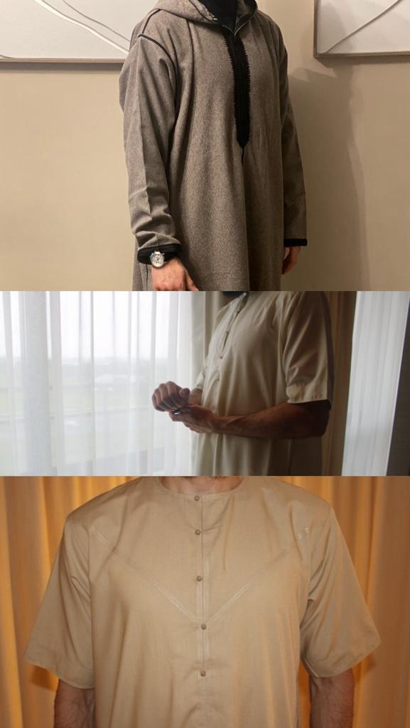 Marokkaanse jeleba & Emirati Qamis, Kleding | Heren, Heren-kledingpakketten, Nieuw, Ophalen of Verzenden
