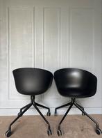 -75-%!!! 20 x HAY About A Chair AAC24 design swivel stoelen, Zwart, Ophalen of Verzenden, Info@hay.nl, Nvt