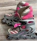 CE MAAT (35/38) ROZE MEE GROEI SKEELERS VAN ACTION, Sport en Fitness, Skeelers, Overige merken, Dames, Ophalen of Verzenden, Inline skates 4 wielen