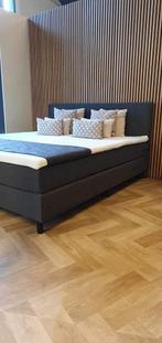 Boxsprings op voorraad sale‼️ antraciet grijs bedden korting, Huis en Inrichting, Ophalen of Verzenden, Nieuw, Tweepersoons, 180 cm