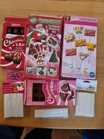 chocolade mallen kerst en barbie., Ophalen of Verzenden, Nieuw, Taarten of Cupcakes, Versiering