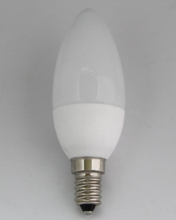 LED kaars E14 3W 220V Epistar SMD warm wit, Huis en Inrichting, Lampen | Losse lampen, Nieuw, Led-lamp, Minder dan 30 watt, E14 (klein)
