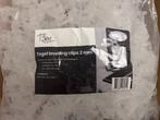 Zak met 500 Tegel leveling clips 2mm, Overige materialen, Wandtegels, Nieuw, Minder dan 20 cm