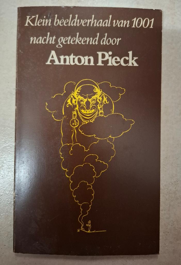 Klein beeldverhaal van 1001 nacht getekend door anton pieck, Gelezen, Ophalen of Verzenden, Anton Pieck, Schilder- en Tekenkunst