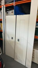 Ikea brimnes bed, Gebruikt, Wit, Tweepersoons, Ophalen of Verzenden